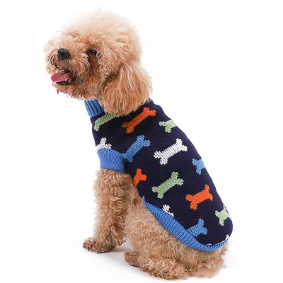 China Sustainable Classic Cable Knit Dog Cat Sweater Sweaters For Small Dog Pet Winter&Spring Clothes for sale