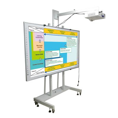 China School Teacher Large Smart Teaching Electronic Interactive TV LCD Writing Touch Screen Smart Whiteboard Price For E Study for sale