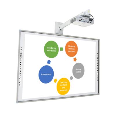 China Classroom Ultra Thin 98 Price Teaching Portable Touch Screen Board School Teacher Smart Board Interactive Whiteboard Without Projector for sale