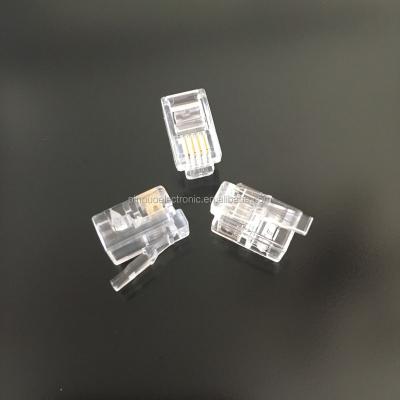 China 4P4C Telephone Telephone Jack RJ9 Connector for sale