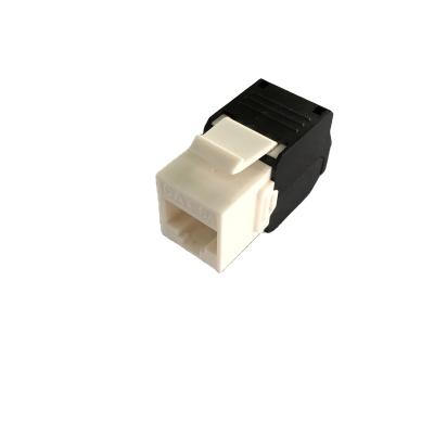 China Factory Wholesale Cheap PC UL94V-2 Internet Connector UTP Cat6A Network RJ45 Modular Keystone Jack Toolless Press Up and Down for sale