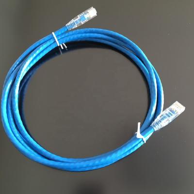 China 24AWG 1m 2m 3m UTP Cat6 Bare Copper Patch Cord With Copper Stranded for sale