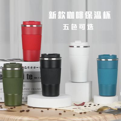 China 2021 New Custom Logo Different Lid Portable Double Wall Stainless Steel Water Bottle Mug Business for sale