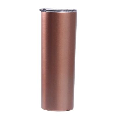 China Viable Fashionable Stainless Steel Water Bottles Competitive Price Straight Insulated Cup With Lid 12oz for sale