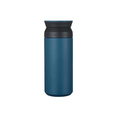 China Unique Double Walled Reusable Insulated Water Bottle Guarantee Viable Quality Stainless Steel Coffee Cup With Handle for sale