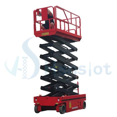 China Mobile Aerial Mini Lifter For Sale Self Propelled Hydraulic Construction Work for sale