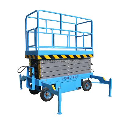 China Aerial High Quality Hydraulic Electric Movable Construction Work Construction Elevator Machine for sale