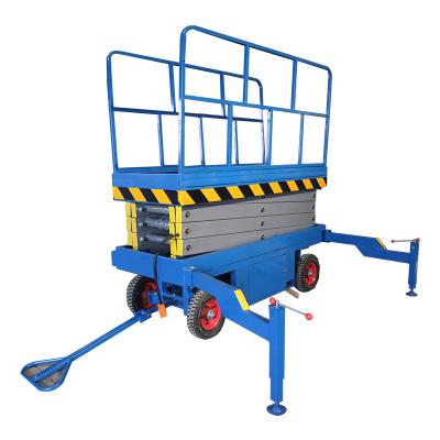 China Hot-selling Construction Works Good Tech Production Aerial Mobile Electric Scissor Lift for sale