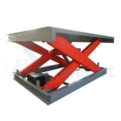 China Widely Factory Price CE Cheap Cargo Handling Hydraulic Platform Lifter Warehouse Pallet Lift for sale