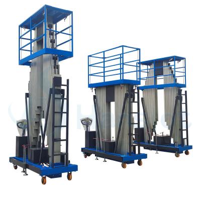 China Aerial High Quality Construction Works Durable Using Various Aluminum Alloy Electric Lift for sale