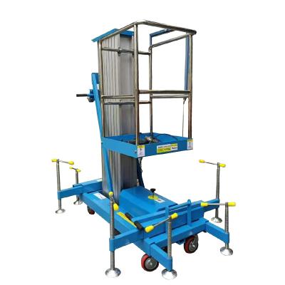 China Single Column Aluminum Alloy Construction Works High Altitude Aerial Cargo Lift New Arrivals for sale