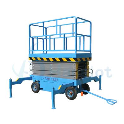 China Aerial Construction Works 6-14m Jlg Quality Level Cheap Electric Scissor Lift Platform for sale