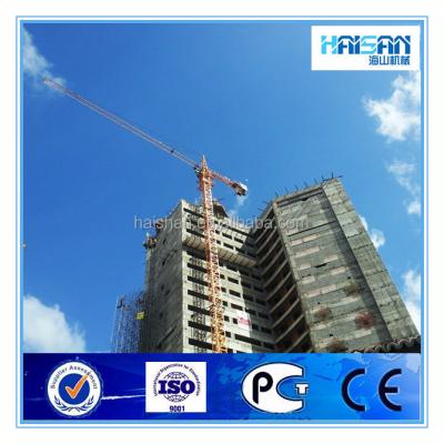 China HS5023 tower crane--10t tower crane with CE and GOST certification for sale