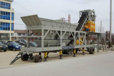 China HZS75 concrete mixing plant HZS75 for sale