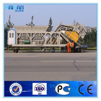 China YHZS50 Moblie Concrete Plant 1500L for sale