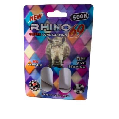 China Rhino69 500k 3D Europe Maps (Double Holes) for Rhino Pills Packaging for sale