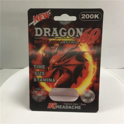 China Europe 3D Dragon 69 Maps 200k (Single Hole) For Rhinoceros Pills Packaging for sale