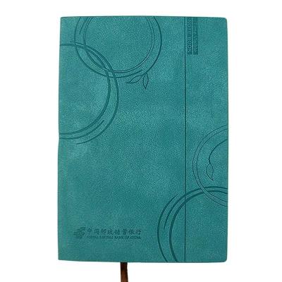 China 2019 Customized Leather Softcover Notebook Printed A5 Notebook Book Cover for sale