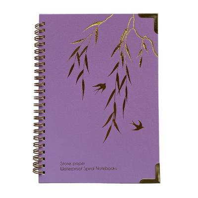 China Custom Hardcover Notebook Notebook Water Proof A5 Planner Spiral Paper Journal for sale