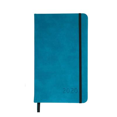 China Custom Classic Leather Hardcover Notebook A5 Diary Goal Planner for sale