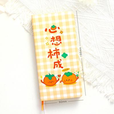 China Custom Hardcover Art Paper Printing A6 Diary Mini Pocket Notebook for sale