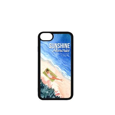 China Anti-fall Cell Phone 3D Sublimation Phone Case Custom Pattern Printing Plastic Products for sale