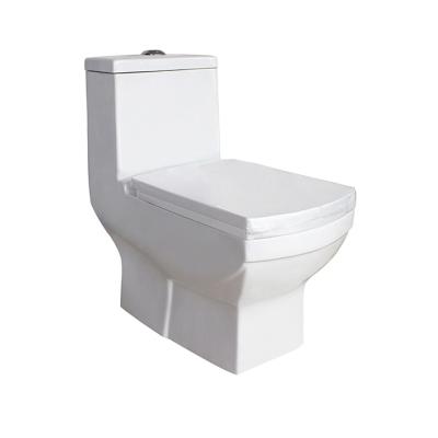 China Double-flush China Sanitary Ware Ceramic Washdown One Piece Toilet for sale