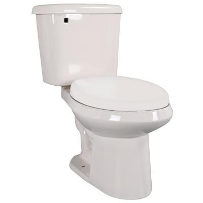 China Double-flow Chaozhou Sanitary Ware 2 Pieces Ceramic Floor Standing Toilet Seat for sale