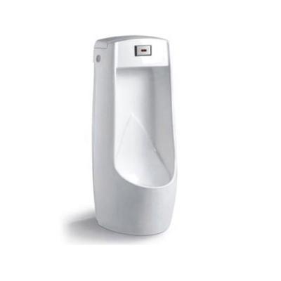 China Ceramic Sensor Free Urinal Bathroom Man Use Rack Wall Mount Urinal for sale