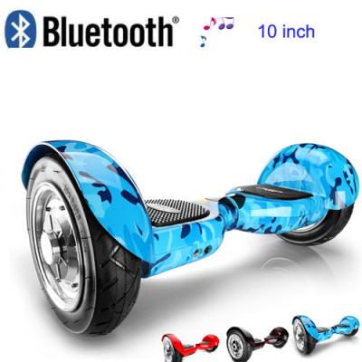 China 10 inch Self Balancing Electric Scooter with bluetooth speaker for sale