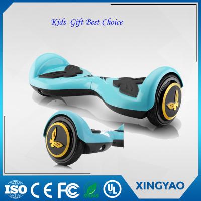 China Waterproof Blue 4 Inch Kids Balance Scooter With Two Wheels for sale