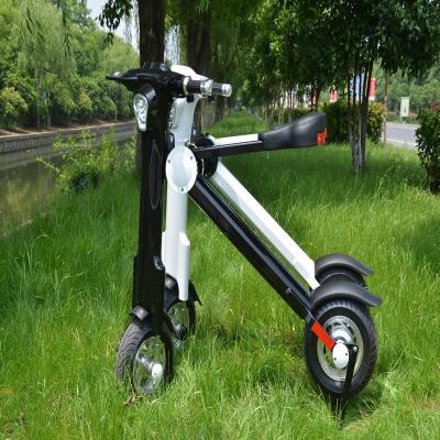 China Bicicleta dobrável elétrica do estilo popular de K com freio e bluetooth motorizados à venda