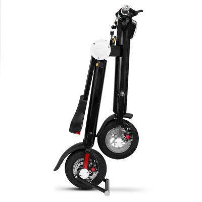 China Black Foldable Electric Scooter 200 - 250 Wattage Bluetooth Electric Scooter for sale