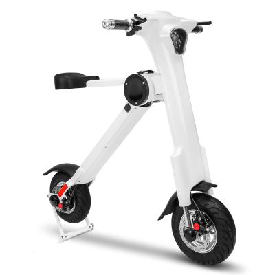 China 48V Mini White Enviromental Electric Portable Adult Folding Scooter for sale