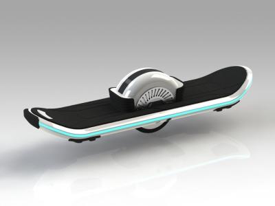 China 500w 1 H Charging One wheel electric scooter hoverboard  With Led Lights for sale