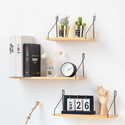 China Simple Hardware Home Accessories Wall Iron Frame And Wrought Iron Hook Solid Wood Wall Mounted Dish Rack for sale