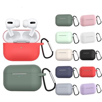 China Light Weight For Pro Case Silicone Soft Case With Pro Carry Hook For Pro Cover TWS Bag For Case 3 for sale