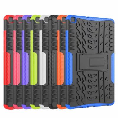 China Child Safe Heavy Duty 2 in 1 T290 Hybrid Silicon Rugged Case For Samsung Tab 8.0 2019 A SM-T290 SM-T295 T295 T297 Tablet Case for sale