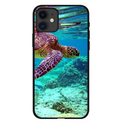 China 100% eco-friendly 2020 hotsale sea turtle phone case soft tpu phone case for iphone 12 for sale