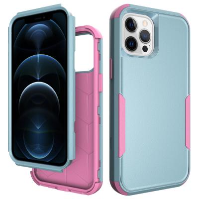 China Hot Selling Shockproof Unique Durable PC 3 in 1 Phone Case OEM 2022 For iPhone 12 11 Pro 8 7 X XS XR Samsung S21 Plus Ultra for sale