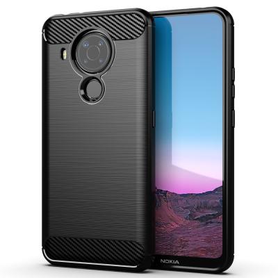 China Ultra-Thin Shockproof Shockproof Carbon Fiber Auto Textured Soft TPU Anti Phone Case For 5.3 1.3 2.4 3.4 5.4 1.4 8.3 5G for sale