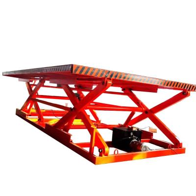 China Hotels Scissor Lift Platform Scissor Assembly Hydraulic Cylinder Hydraulic Loader for sale