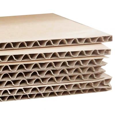 China Recyclable B E Cushioning Cardboard Box Sheet Blade Ondul State Printed Flute Corrugated Cardboard for sale