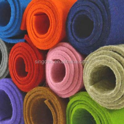 China Different Antistatic 100% Polyester Using Felt Roll / Polyester Needle Felt / Industry Felt for sale