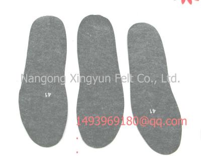 China Warm Felt Felt Insole , Insole Feet Care Orthopedic Shoe Inserts Warm Insoles for sale