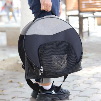 China Wholesale Viable Take Out Durable Portable Anti-bite Dog Carrier Pet Carry Bag Dual Function for sale