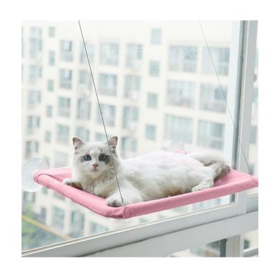 China Fashion Simple Viable Style Pet Cat Bed Nest Balcony Super Explosion Powerful Suction Cup Cat Hammock for sale