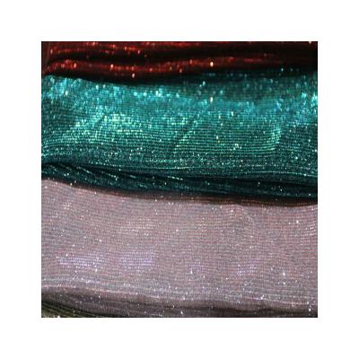 China Manufacturer Soft Polyester Gradient Moonlight Fabric 100% Shiny Polyester for sale