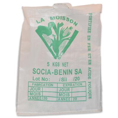 China China Factory Heat Seal Recyclable Polypropylene Woven Bags PP White Plastic Woven Bag for sale