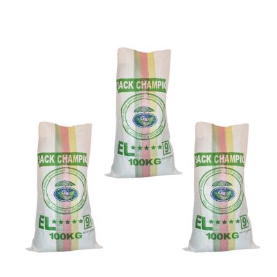 China Recyclable Agricultural White Sack To 100kg PP Woven Sack, Polypropylene Woven Sack, PP Woven Sack for sale